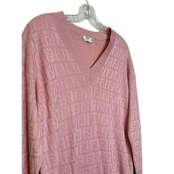 Fendi Pink Mini Dress - Picture 10 of 12